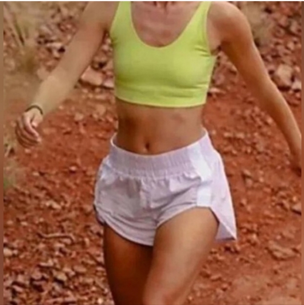 FP Movement by Free People White Athletic Shorts